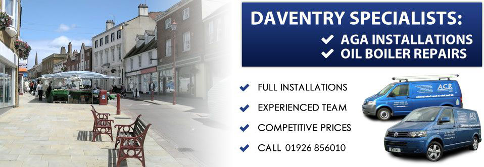 Your local boiler repair specialists in Daventry