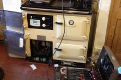 Finishing off a service of a Rayburn 480k this morning.