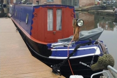 First job of the day, servicing a Heritage range cooker on a narrow boat in Worcester.